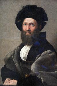 Raffaelo Santi, portret Baldassare Castiglione