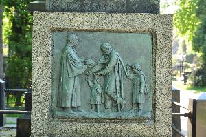 Warszawa - nagrobek Leopolda Marcina Otto