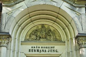 Warszawa - Grób rodziny Hermana Junga