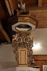 Trzmielów - Kościół MB Różańcowej - ambona