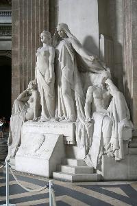 Paryż - pomnik Denisa Diderota