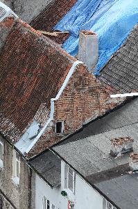 Rynek 17 - późnogotycki szczyt oficyny