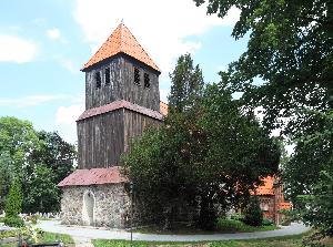 Trzebcz Szlachecki - kościół pw. Wniebowzięcia NMP