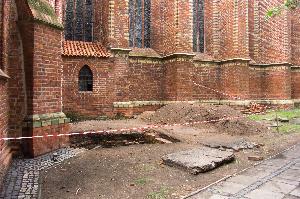 Toruń - wykopaliska archeologiczne