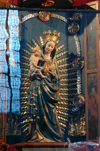Gdańsk - bazylika Mariacka - Piękna Madonna