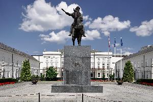 Warszawa - pomnik Józefa Poniatowskiego