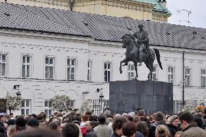 Warszawa - pomnik Józefa Poniatowskiego