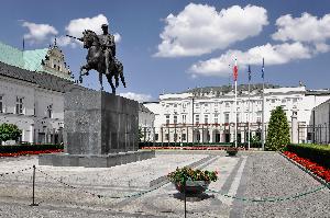 Warszawa - pomnik Józefa Poniatowskiego