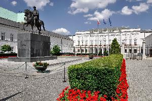 Warszawa - pomnik Józefa Poniatowskiego