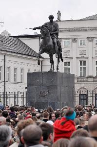 Warszawa - pomnik Józefa Poniatowskiego