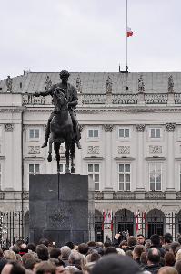 Warszawa - pomnik Józefa Poniatowskiego
