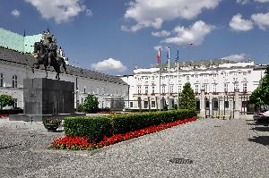 Warszawa - pomnik Józefa Poniatowskiego