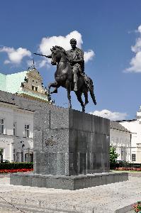 Warszawa - pomnik Józefa Poniatowskiego