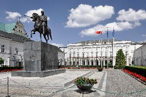 Warszawa - pomnik Józefa Poniatowskiego
