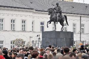 Warszawa - pomnik Józefa Poniatowskiego
