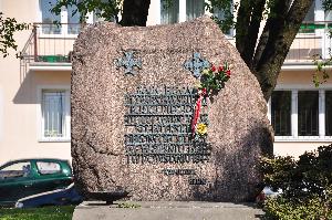 Warszawa - pomnik 21. Warszawskiego Pułku Piechoty