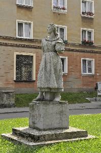 Tychy - rzeźba murarki