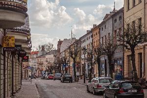 Brodnica - kamienice przy ul. Gen. Józefa Hallera