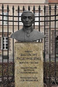 Warszawa - pomnik ks. Jakuba Falkowskiego