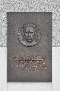 Warszawa - tablica pamiątkowa Ładysława Buczyńskiego