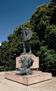 Warszawa - pomnik Jana Matejki