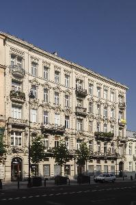 Warszawa - kamienica w Al. Ujazdowskich 16