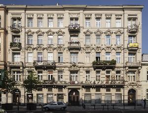 Warszawa - kamienica w Al. Ujazdowskich 16