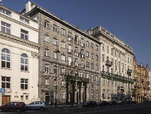 Warszawa - kamienice w Al. Ujazdowskich