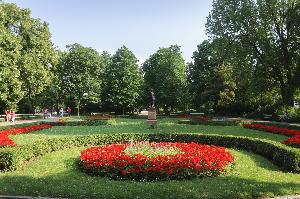 Warszawa - rzeźba "Gladiator"