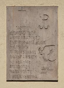 Warszawa - tablica pamiątkowa