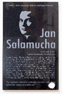 Warszawa - tablica pamiątkowa Jana Salamuchy