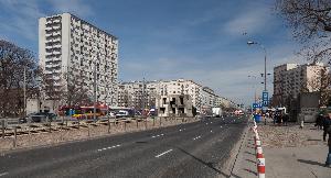 Warszawa - pomnik Barykada Września