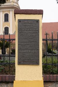 Tychy - tablica pamiątkowa