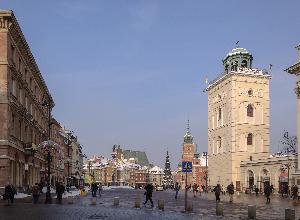 Warszawa - dzwonnica kościoła pw. św. Anny