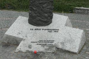 Częstochowa - pomnik ks. Jerzego Popiełuszki