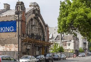 Warszawa - hala targowa "Koszyki"
