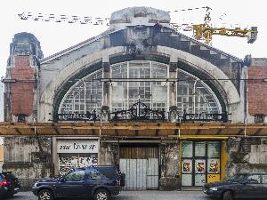 Warszawa - hala targowa "Koszyki"