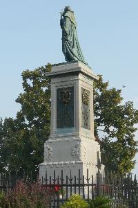 Częstochowa - pomnik przeora o. Augustyna Kordeckiego