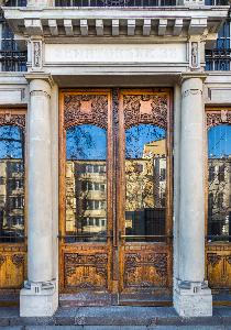 Warszawa - dawny Dom Bankowy Wilhelma Landaua