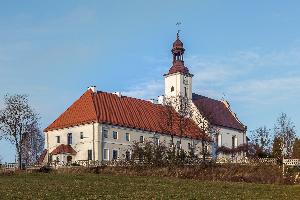 Trutowo - kościół pw. św. Anny i klasztor Karmelitów