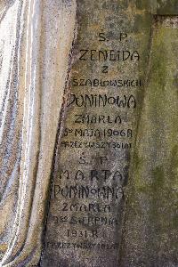 Warszawa - grób rodziny Dunin