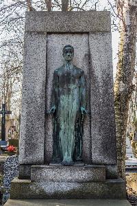 Warszawa - grób Antoniego Lasockiego