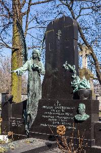 Warszawa - grób Juliana Markowskiego