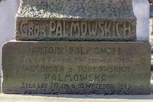 Warszawa - grób rodziny Palmowskich