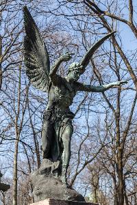Warszawa - nagrobek Adaminy Chołoniewskiej