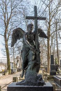 Warszawa - nagrobek Franciszka Lewentala