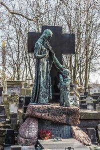 Warszawa - nagrobek rodziny Zambrzyckich