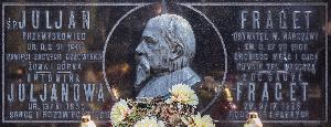 Warszawa - nagrobek rodziny Juliana Frageta
