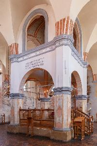 Tykocin - Wielka Synagoga - bima