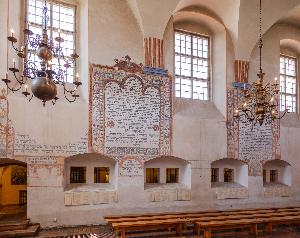 Tykocin - Wielka Synagoga - polichromie